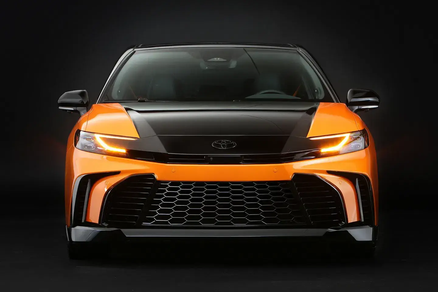 Camry GT-S Concept features adjustable coilovers and upgraded suspension Toyota Camry GT-S Concept side profile with 20-inch alloy wheels and lowered stance