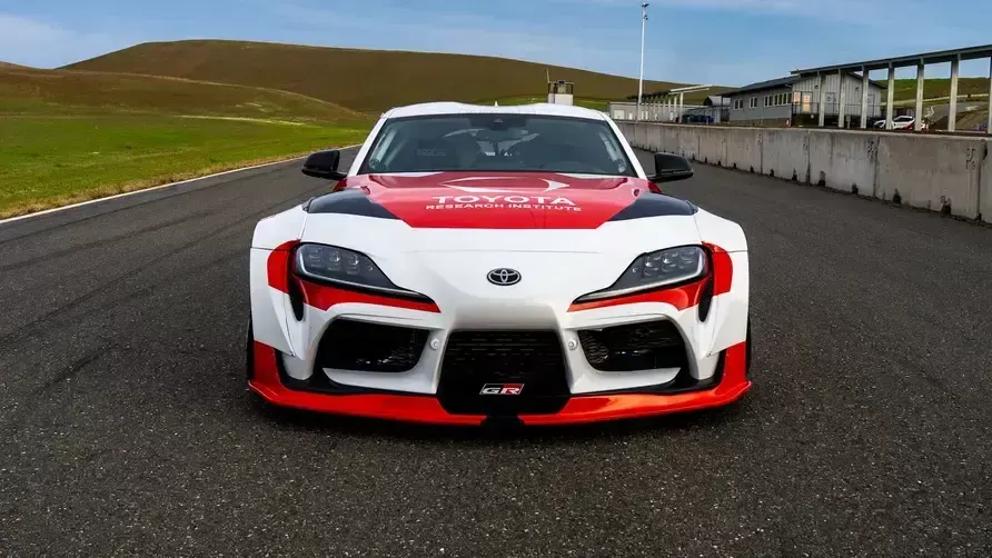 Toyota's Autonomous Supra Achieves World-First Tandem Drift​