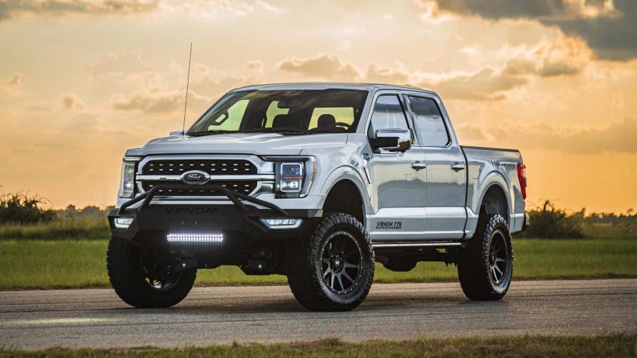 Hennessey has developed a huge 775bhp Ford F-150 that has been elevated