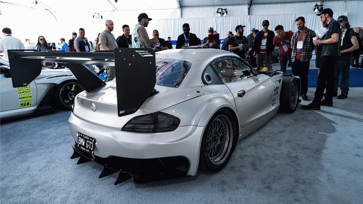 BMW Z4 GT3 street car with supercharged V12 power!
